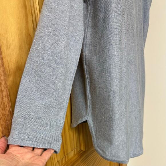 Michael Kors Women’s Sz Small & Sz Medium Hi-Lo Long Sleeve Blue Sweater K625 - Picture 10 of 14